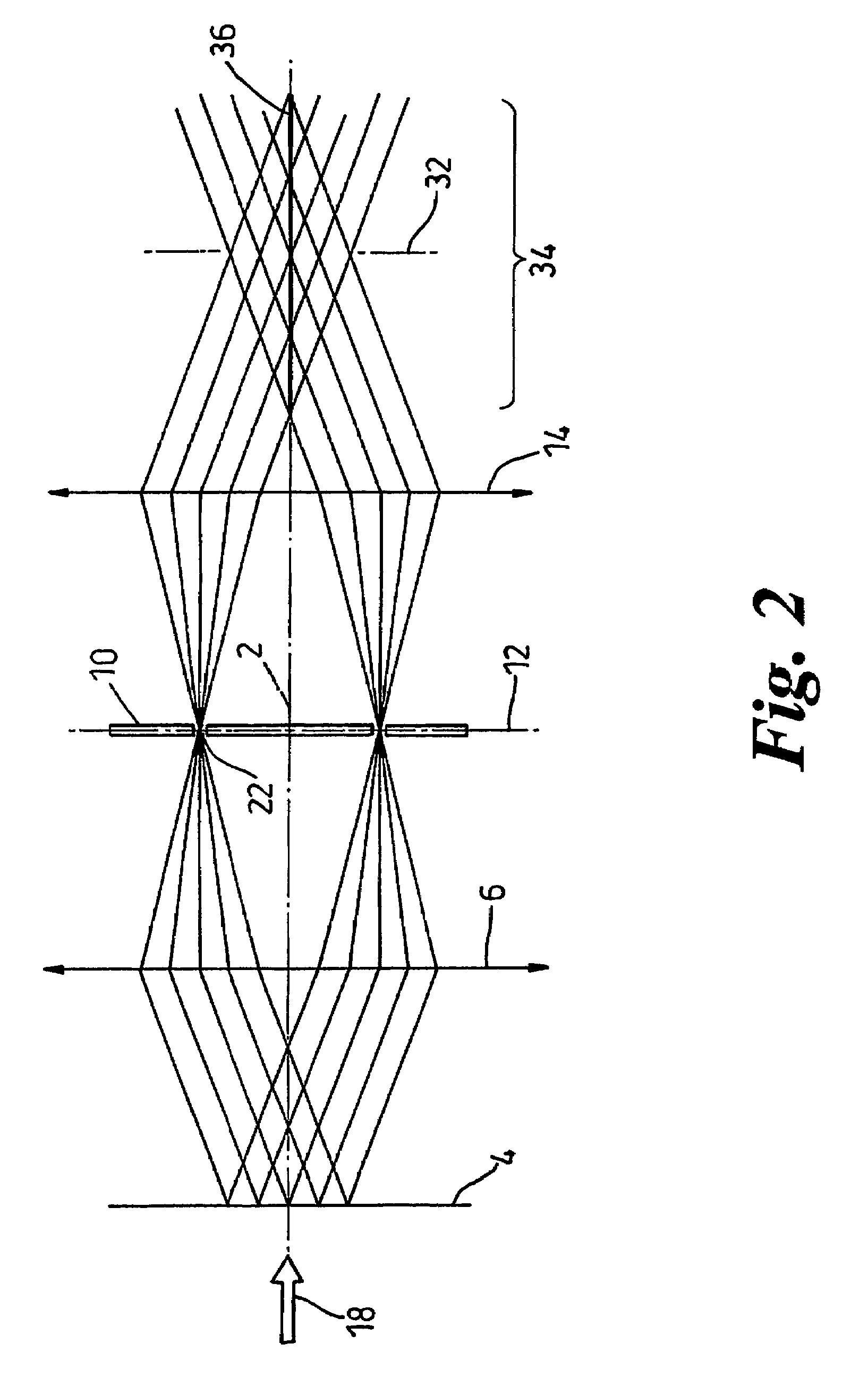 Method of and apparatus for generating a beam of light