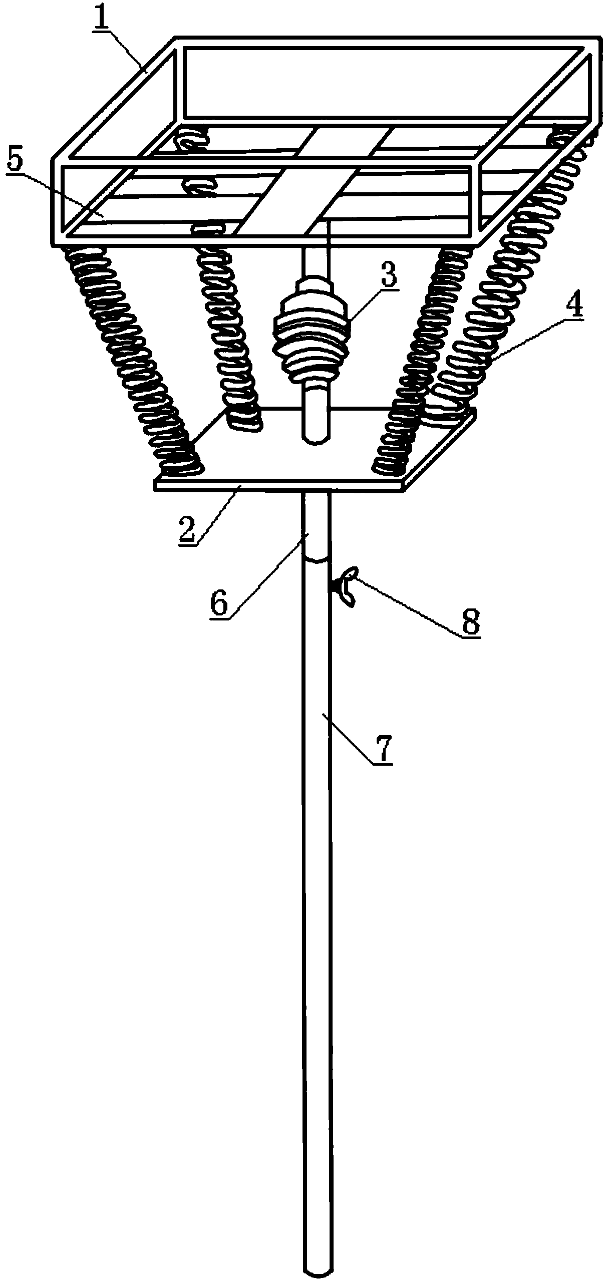 Adaptive positioning device for ground-penetrating radar antennas in shield tunnels