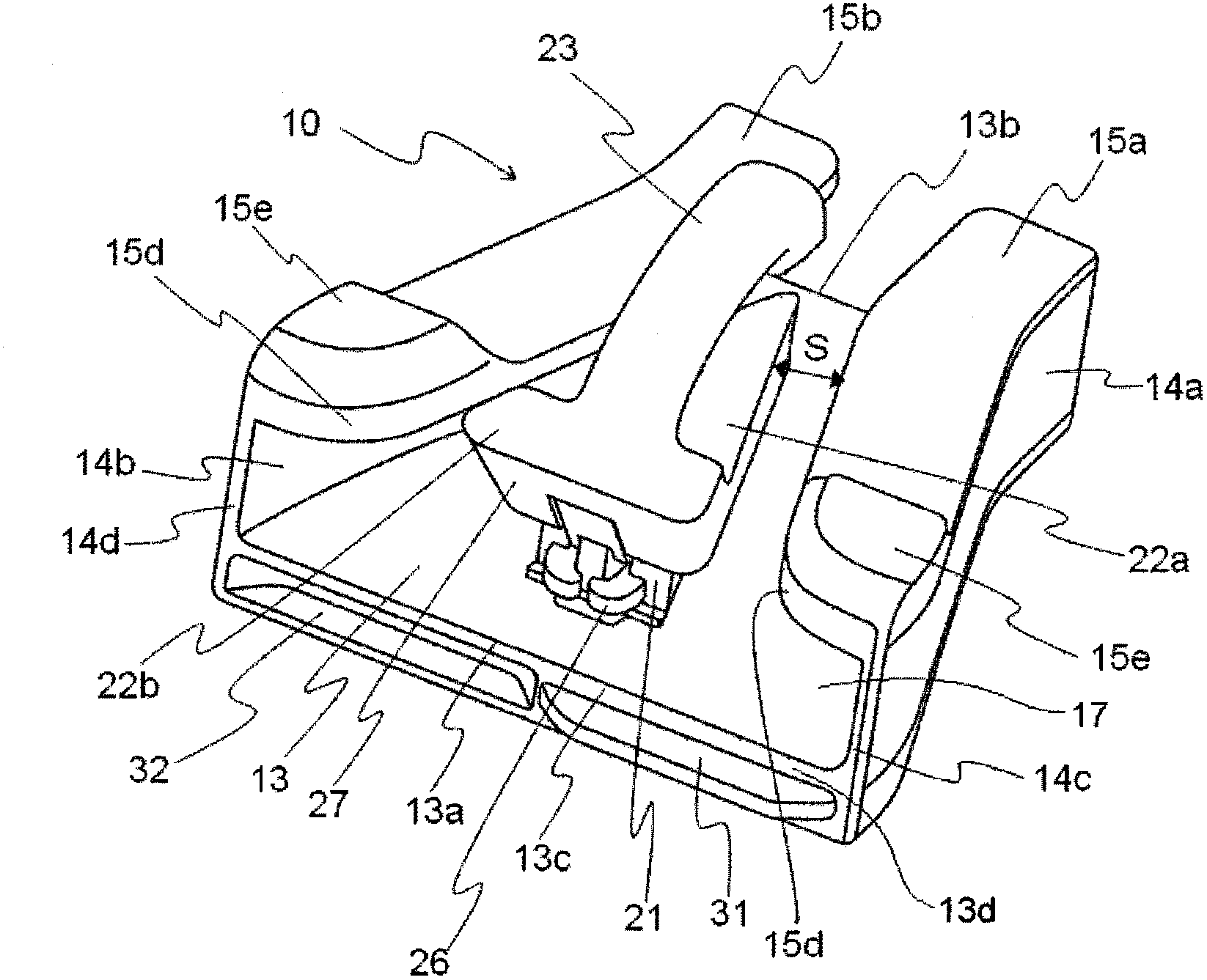 Concealed slide fastener