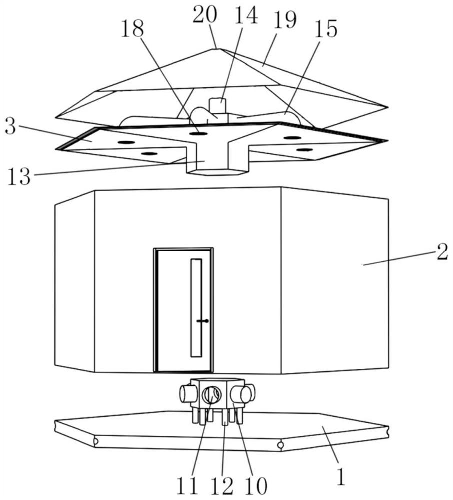 Growth public negative pressure room for epidemic prevention, group and isolation prevention and control method