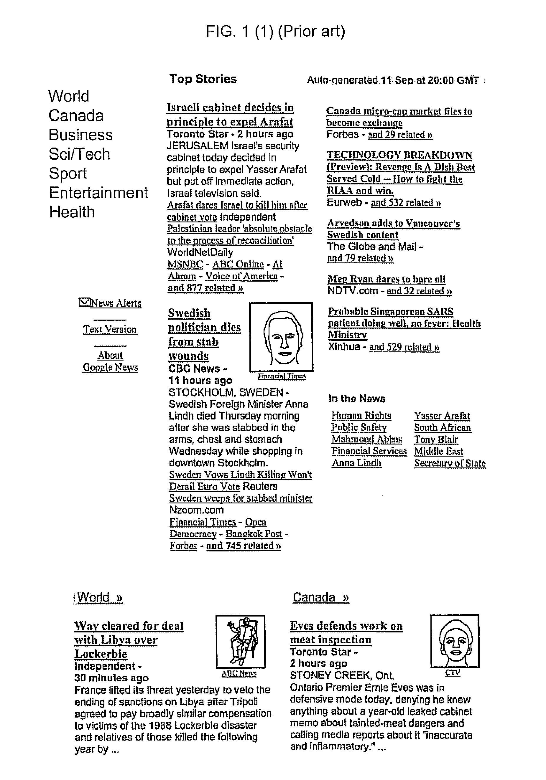 System and method for improved searching on the internet or similar networks and especially improved MetaNews and/or improved automatically generated newspapers