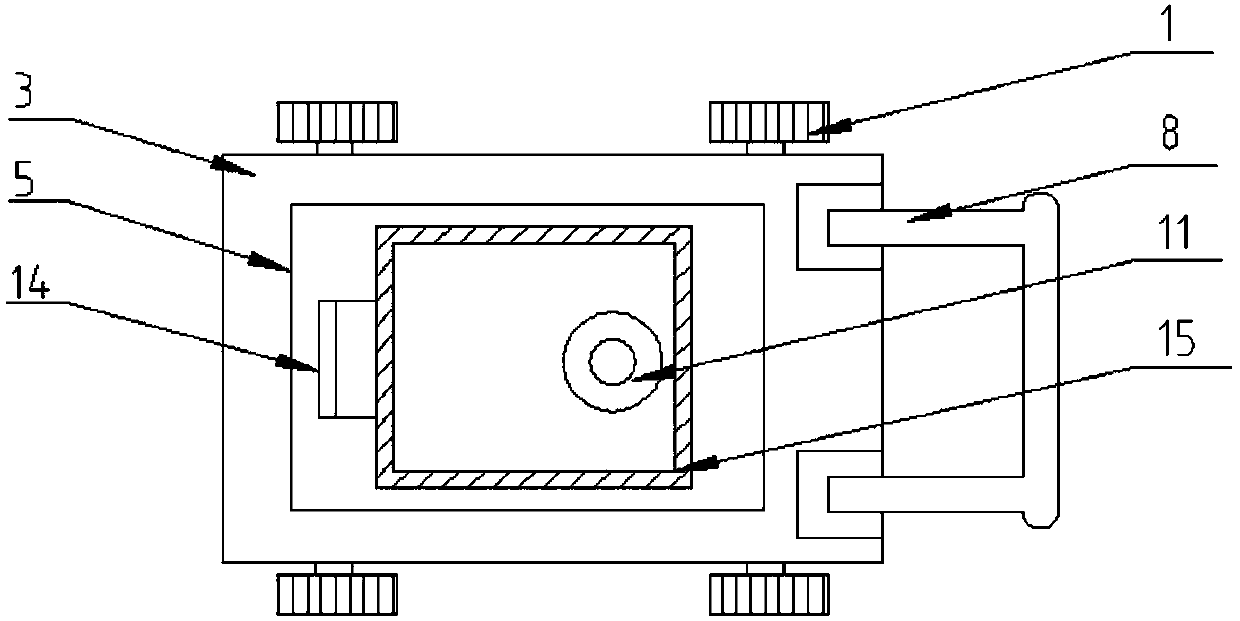 Accelerated garbage cleaning equipment