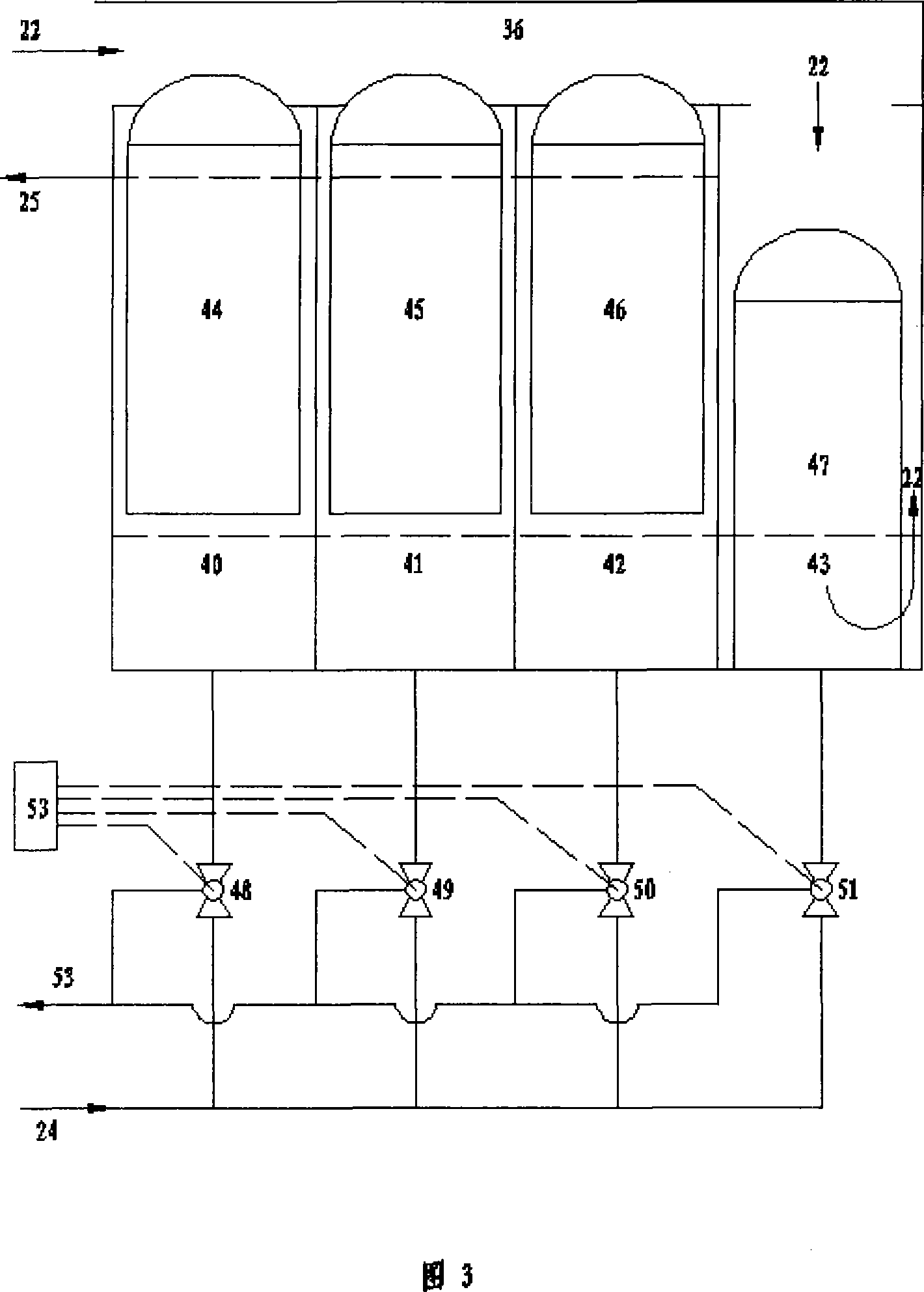 Smoke canal water sealing float bowl switching mechanism absorbing refrigeration system with tail gas or gas