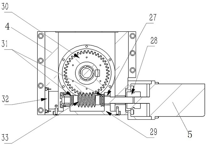 Special hob relief grinding device for numerical control lathe