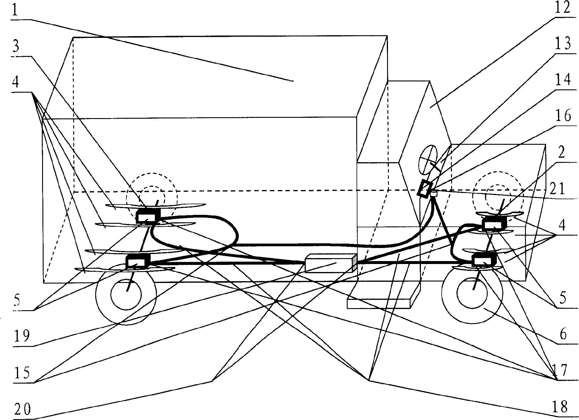 Vehicular weighing digital measurer