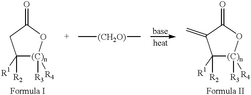 Process for the preparation of alpha-methylenelactones and alpha-substituted hydrocarbylidene lactones