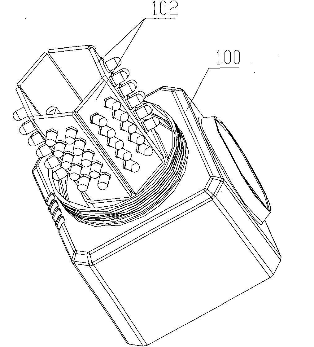 Wiring base plate structure of LED signal lamp, light source assembly and LED signal lamp