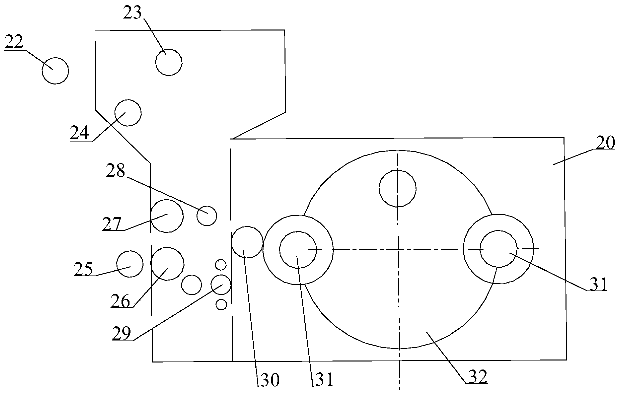 On-line slitting and winding device for wet-process diaphragm of lithium battery