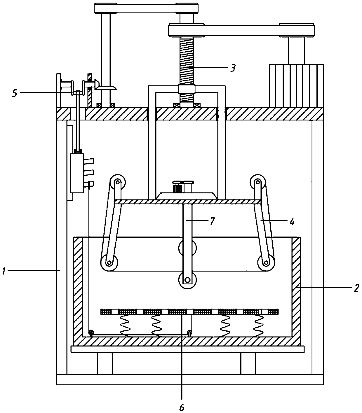 Efficient dyeing equipment for textile cloth