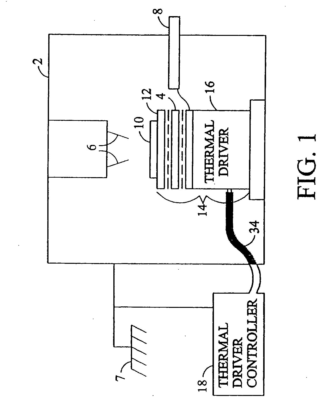 Probe station thermal chuck with shielding for capacitive current