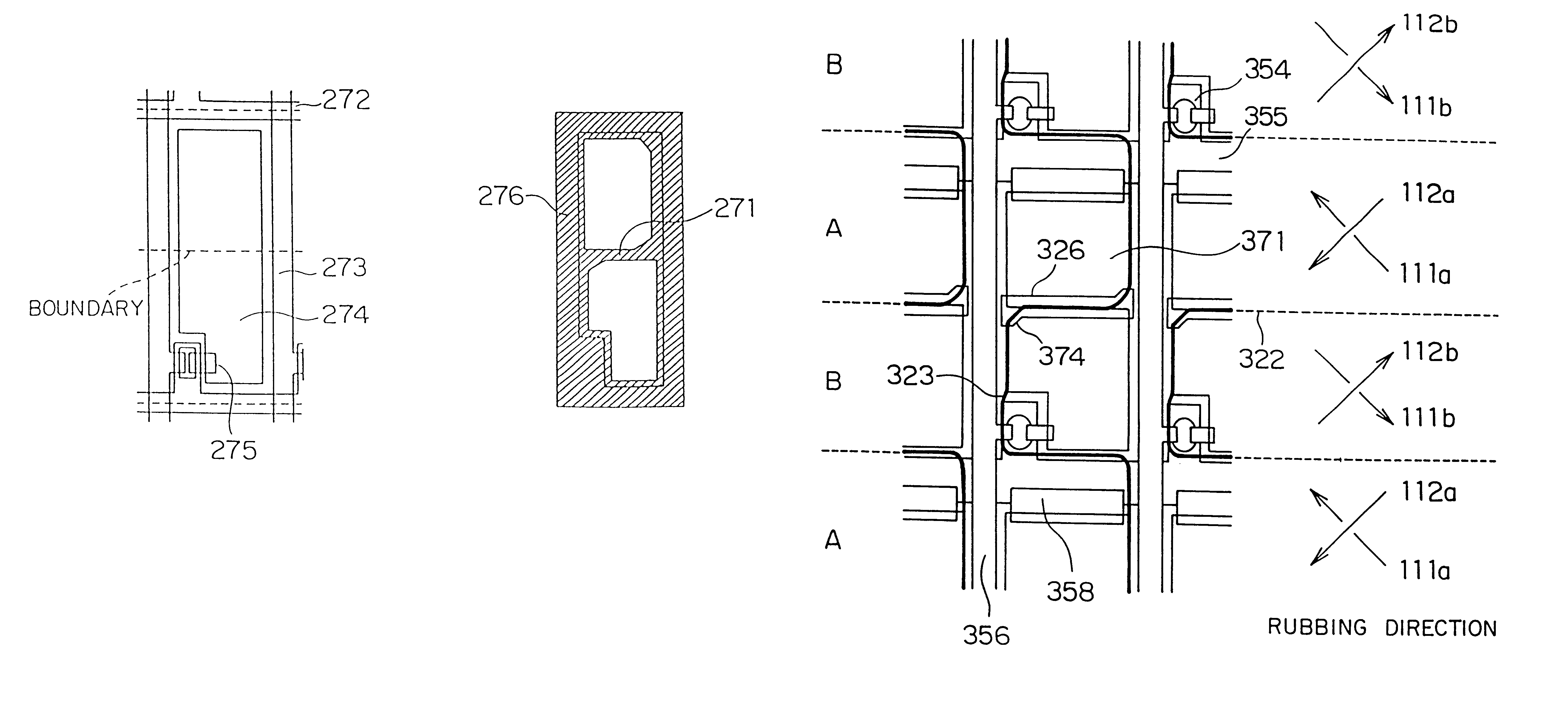 Liquid crystal display cell