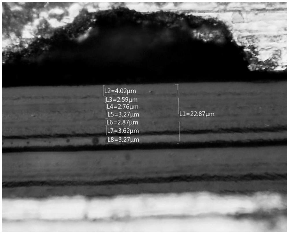 Completely recoverable barrier PE membrane material as well as preparation method and application thereof