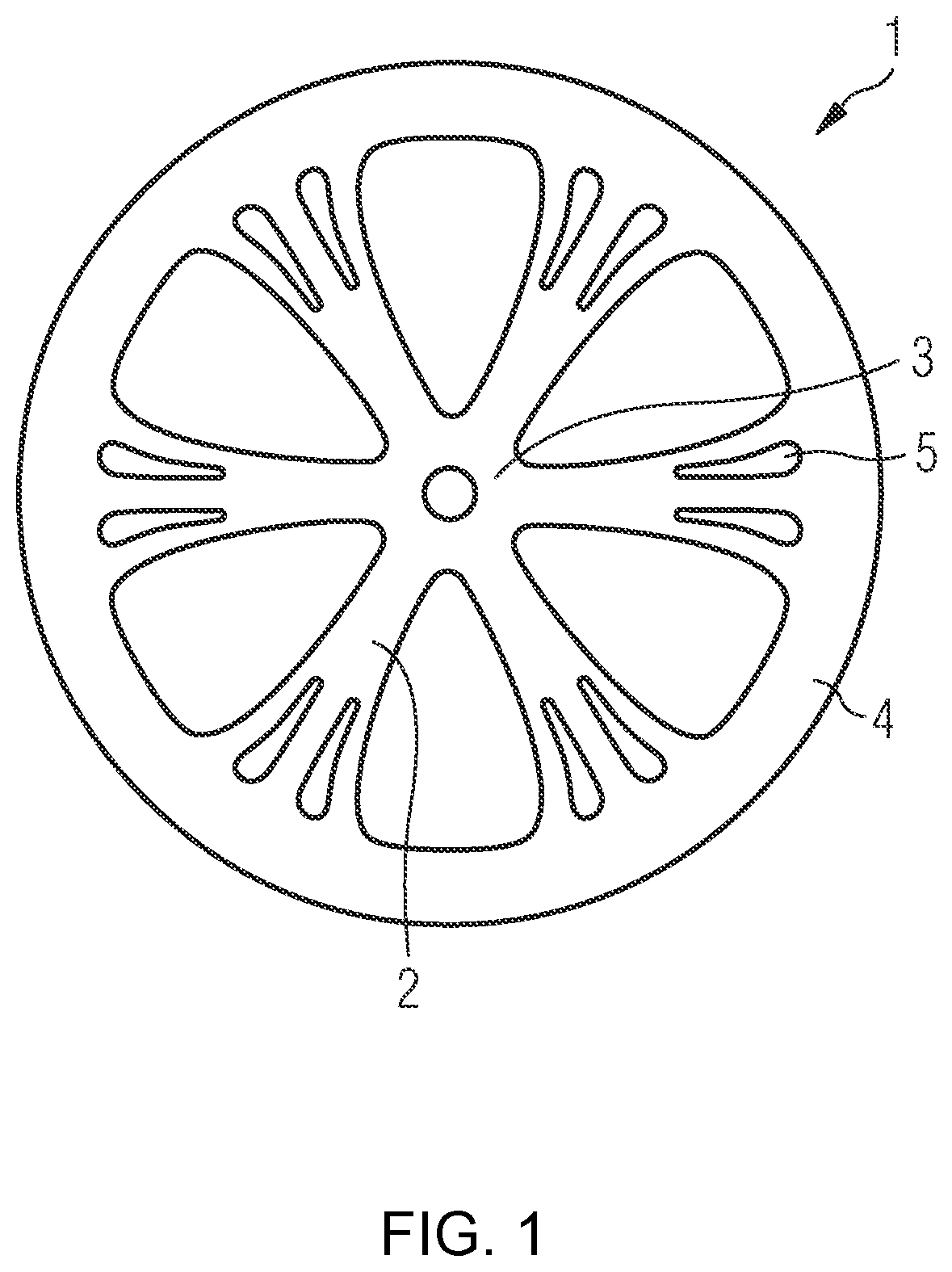 Integrally injection molded wheel with high stability