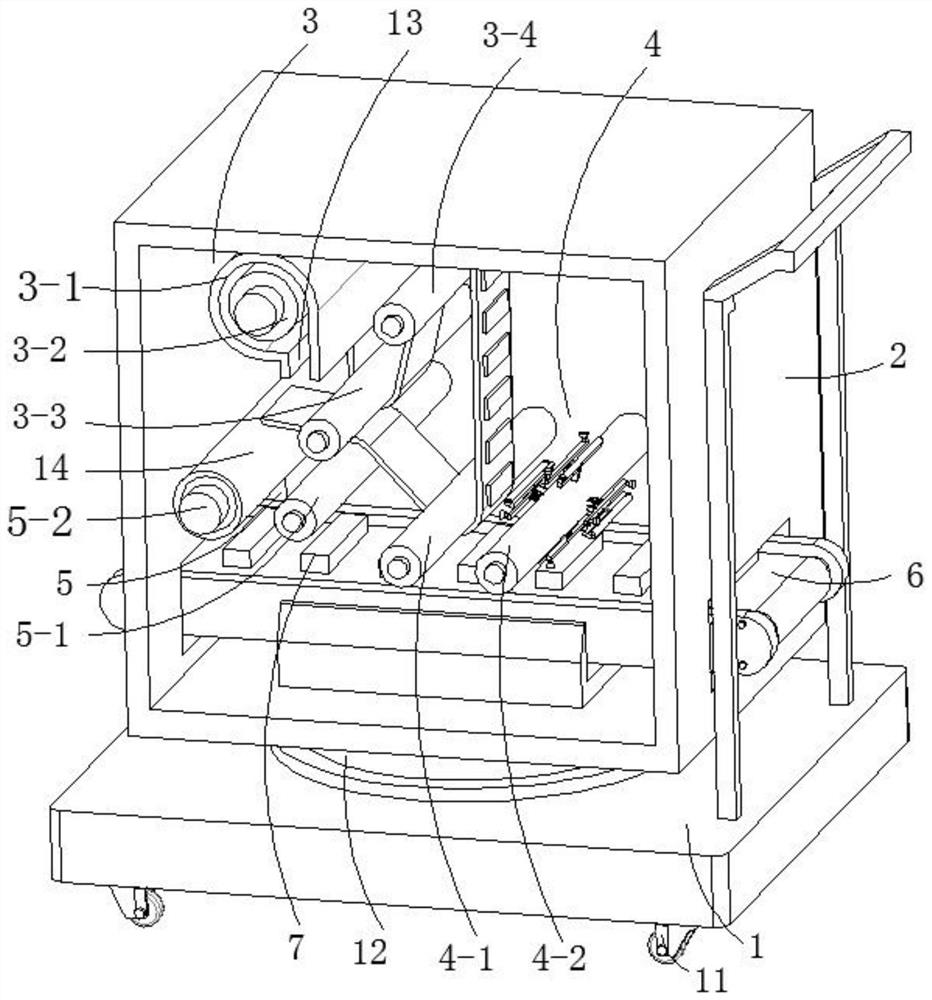 Fully automatic rotary self-adhesive labeling machine