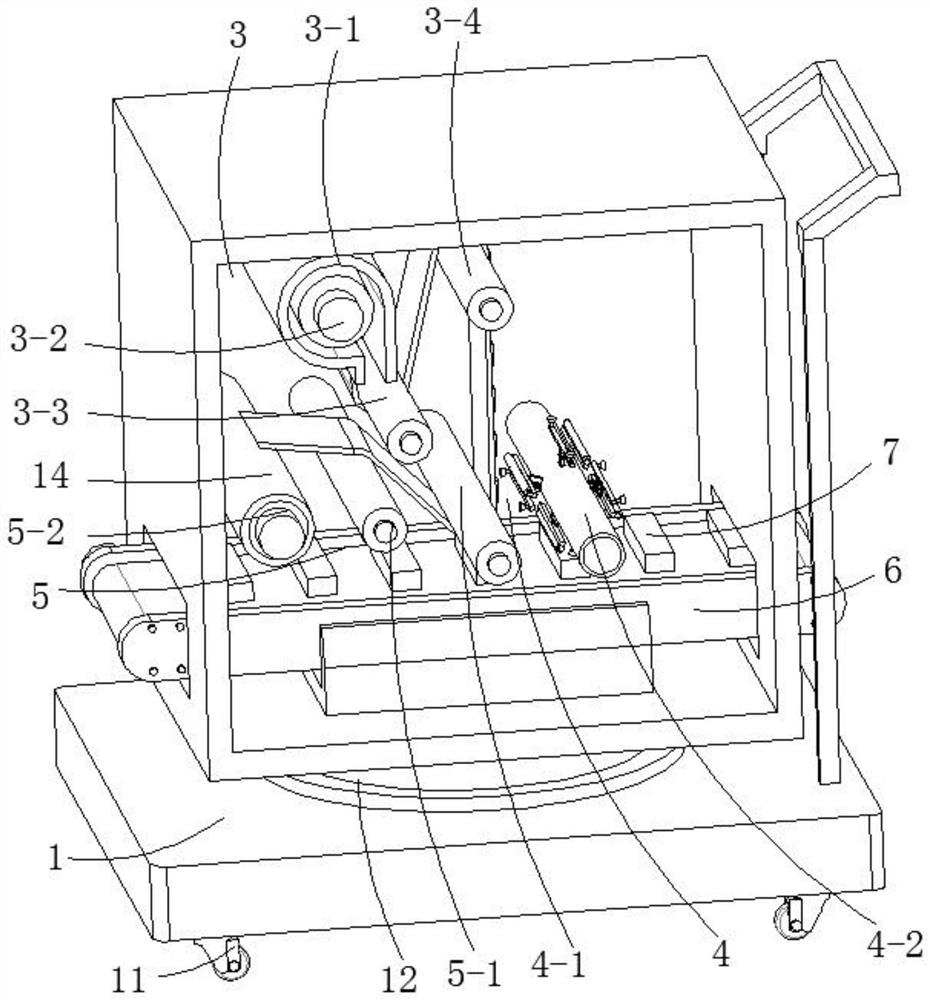 Fully automatic rotary self-adhesive labeling machine