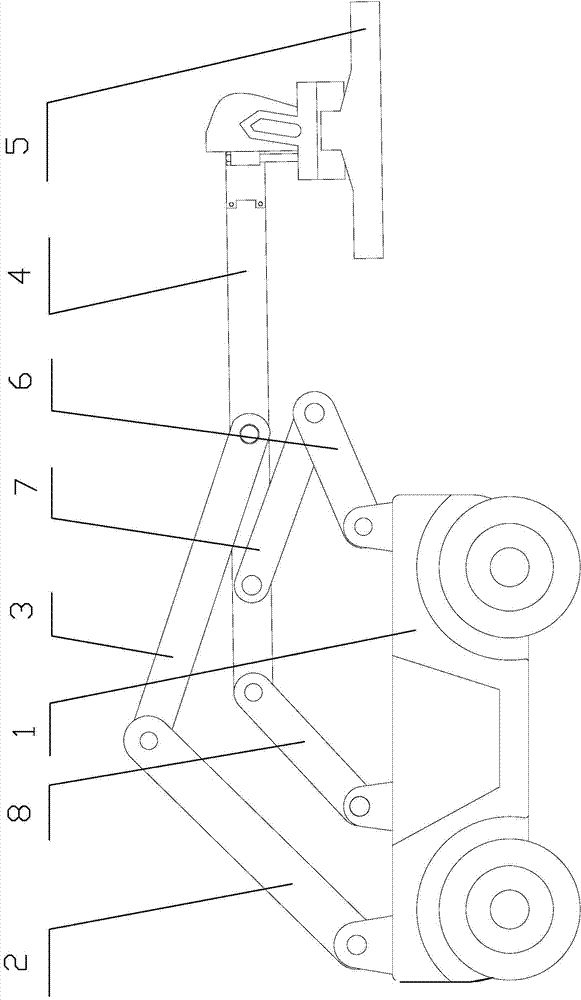 Two-degree-of-freedom driving controllable hoisting crane