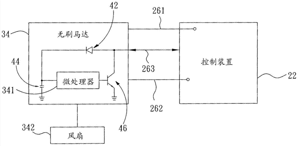 Motor device and motor speed control system