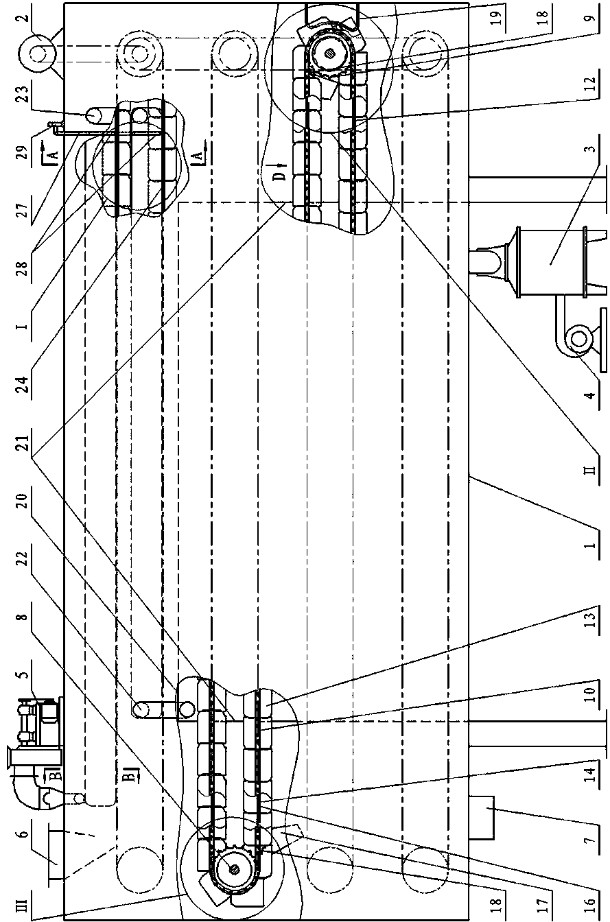 Waste heat recovering ear-corn drying machine