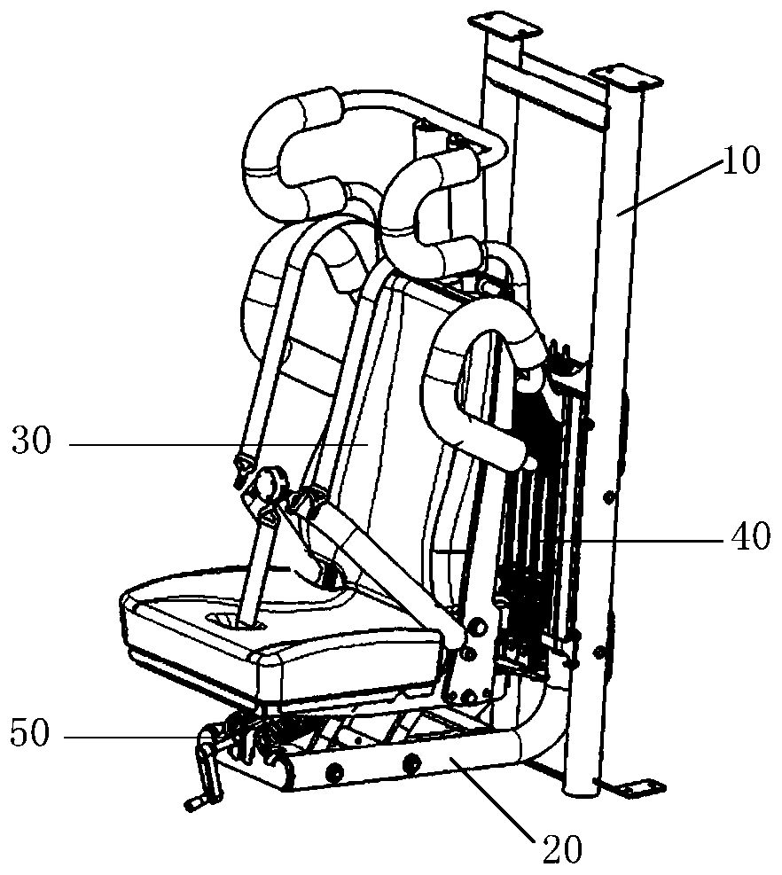 Lightning protection seat and automobile