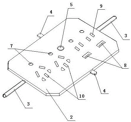 Computer desk with socket provided with network lightning arrester