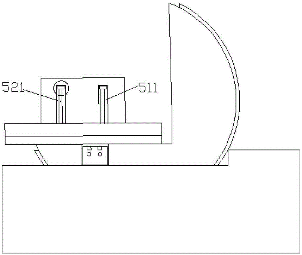 High-stability steel coil turnover device