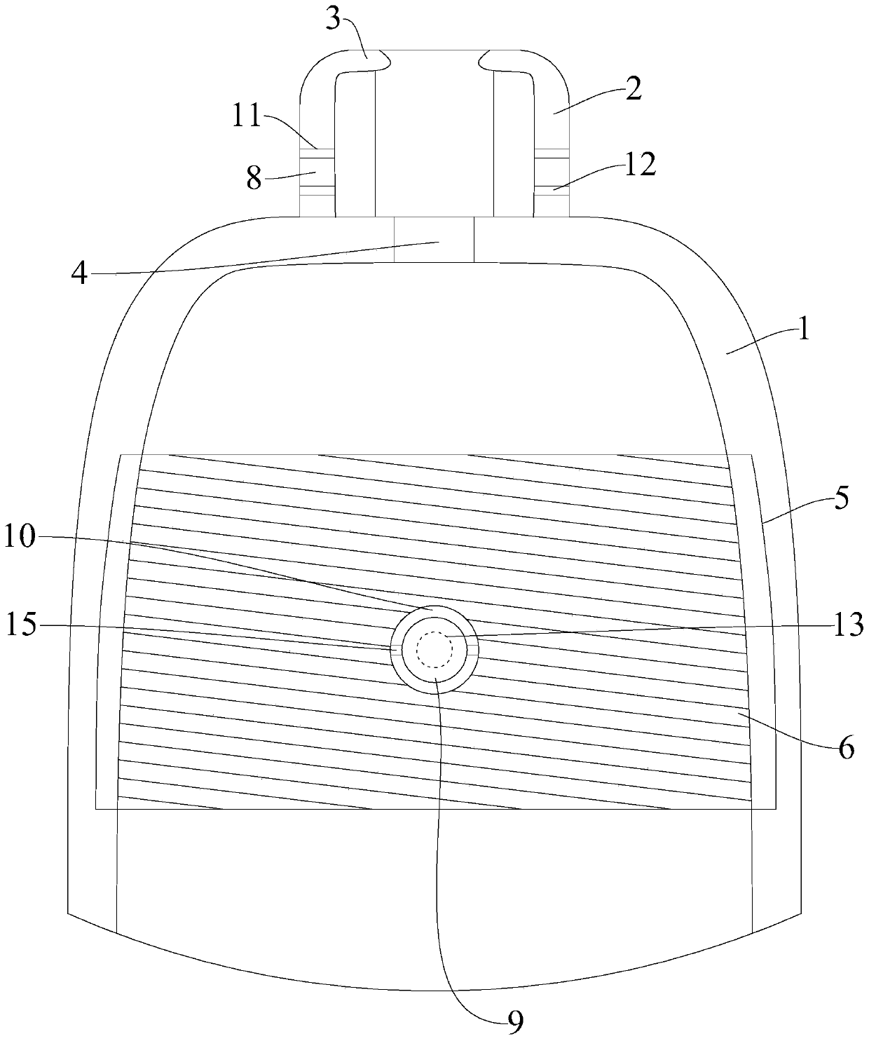 Anti-drop suspension insulator iron cap