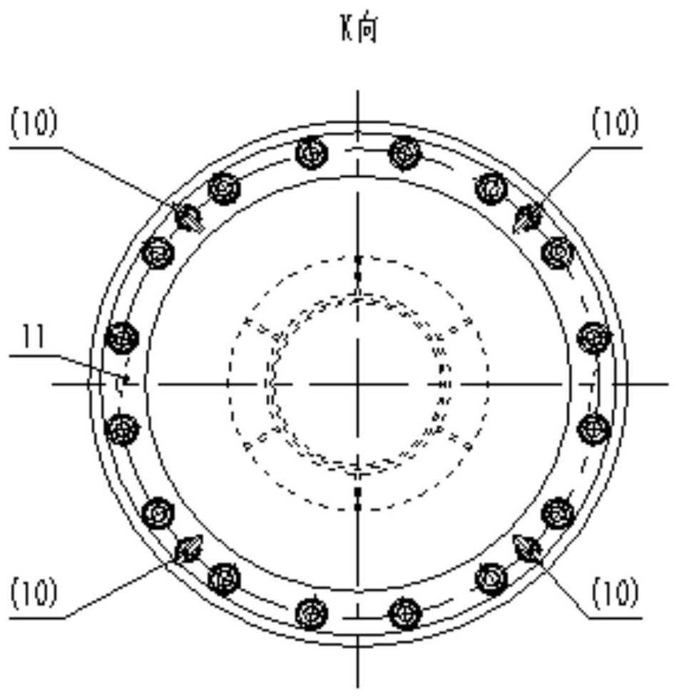 Transportation container for transporting uranium compound powder