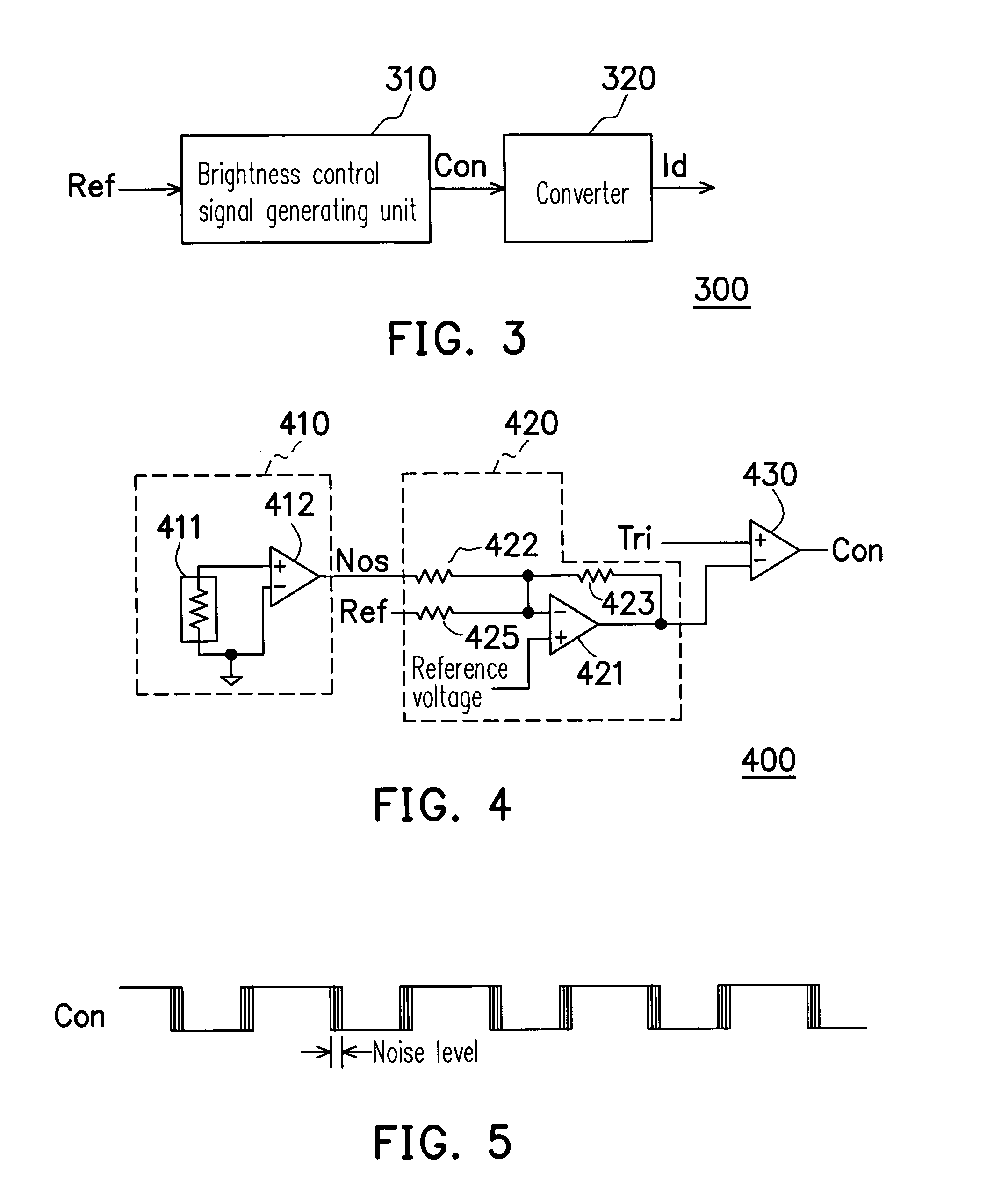 Low-visual noise, jitterized pulse width modulation brightness control circuit