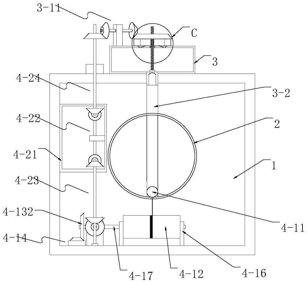 An acid mine wastewater treatment device for energy saving and emission reduction