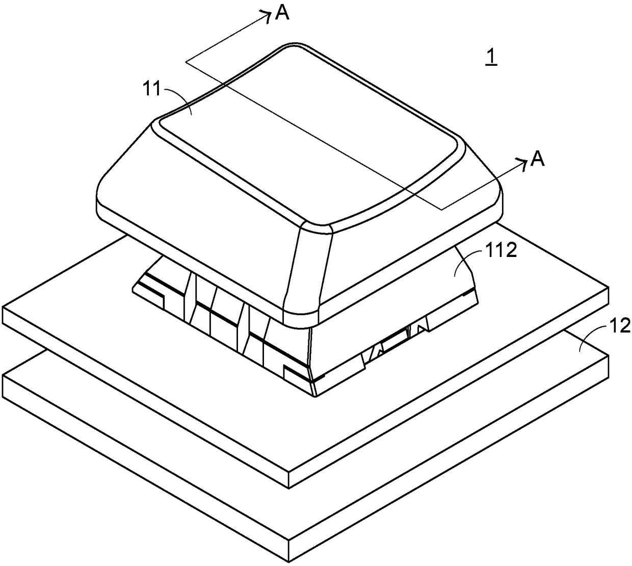 Input device with adjustable force level