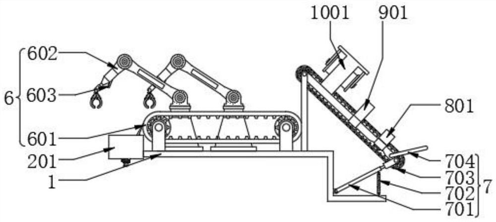 Household garbage classification and centralized treatment equipment integrating multiple treatment modes