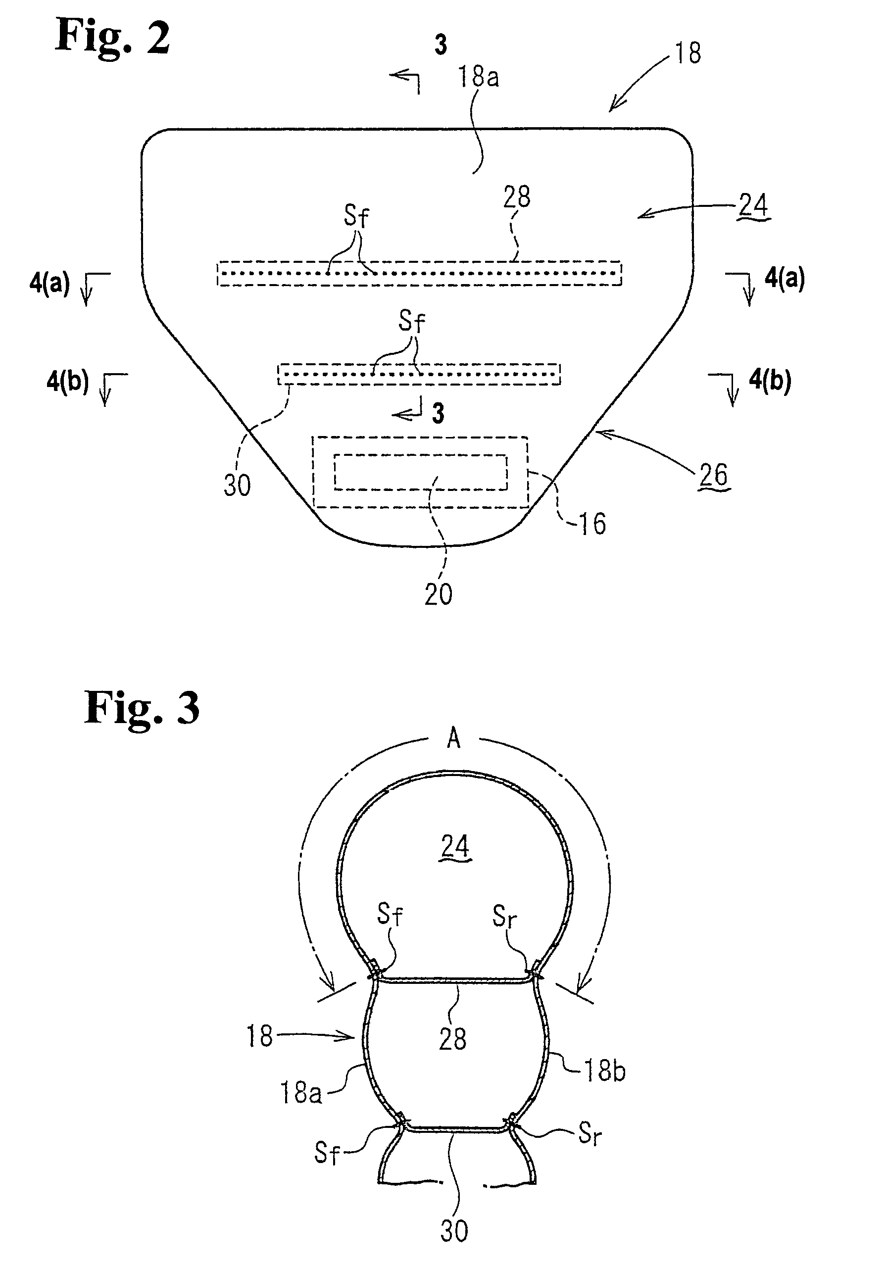 Kneebag and occupant leg protection system