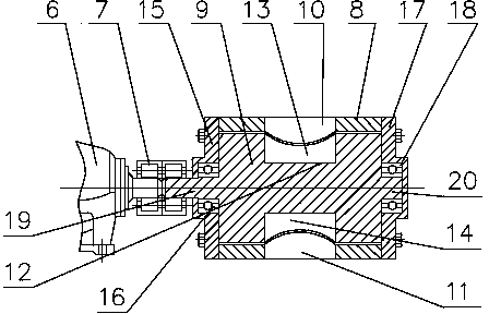 Biomass particle burner of cylinder-type feeding system