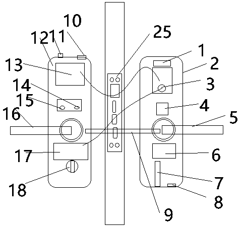 Security fingerprint lock