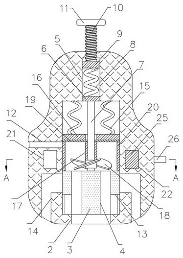 Overflow valve mechanism with self-cleaning function