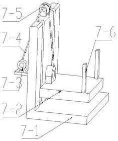 A device for treating dead fish in cages