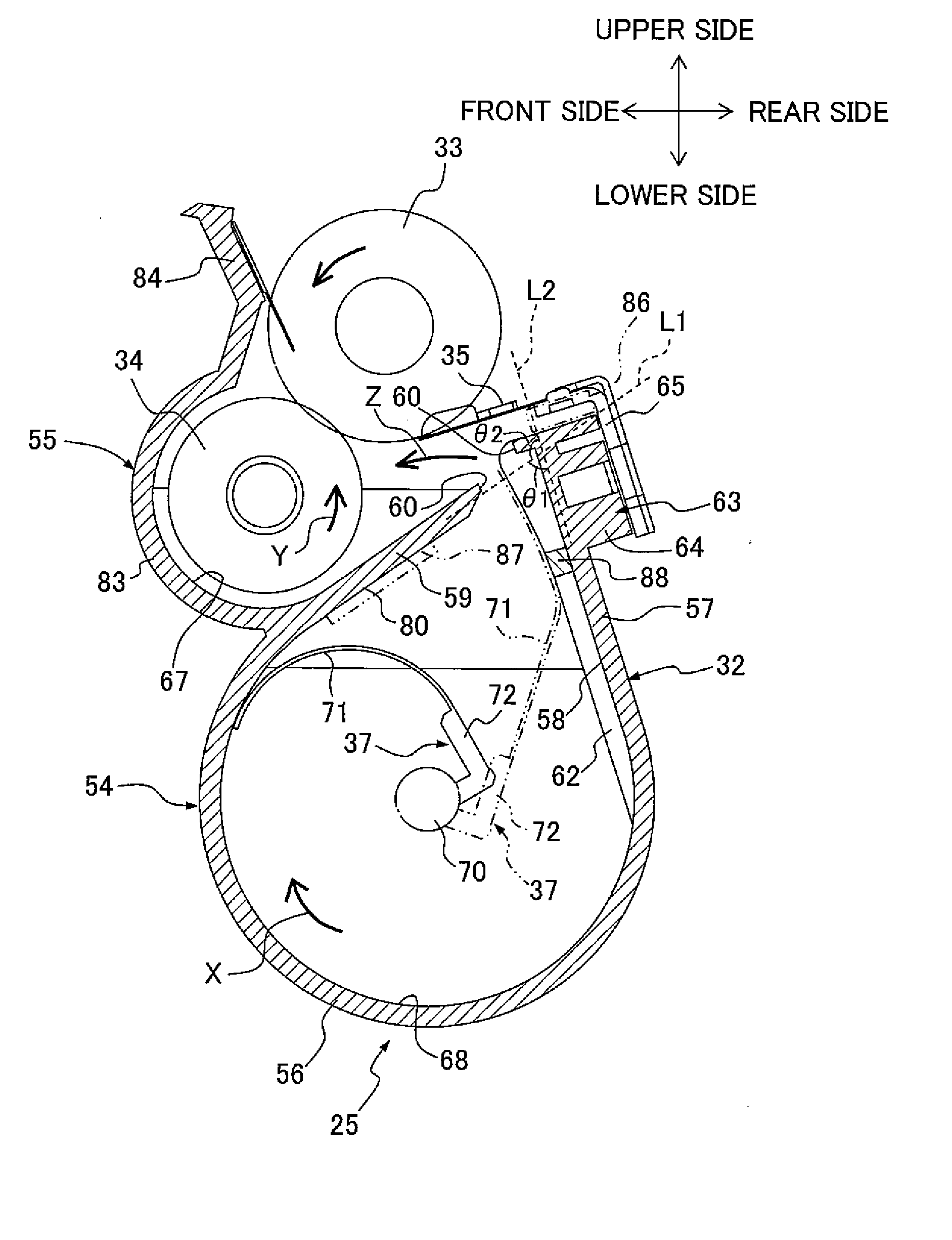 Developer Container and Image Forming Apparatus Including The Same