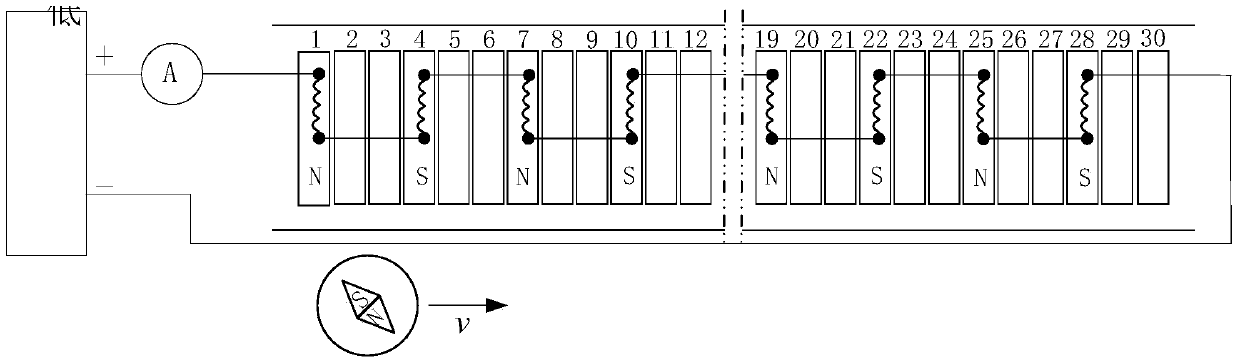 Method for detecting wiring of three-phase alternating current winding