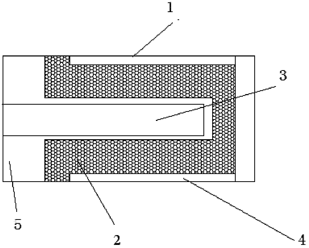 Integrated preparation technology of loop heat pipe evaporator