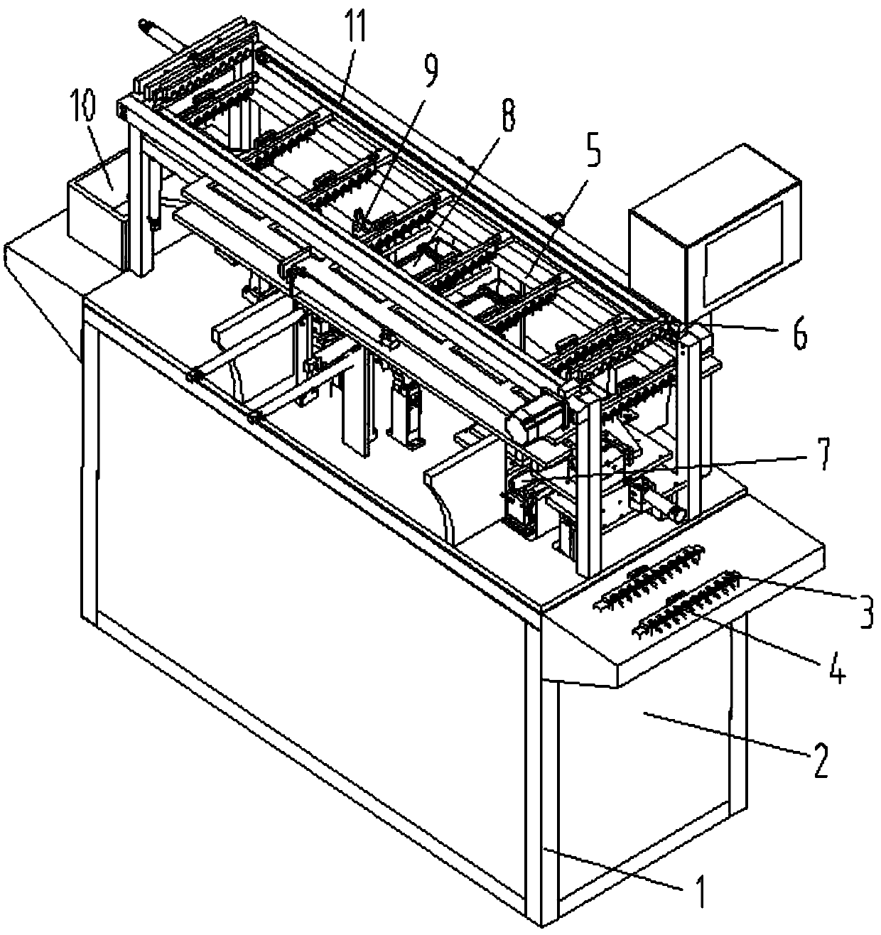 An automatic immersion tin machine with stable coil and no residue