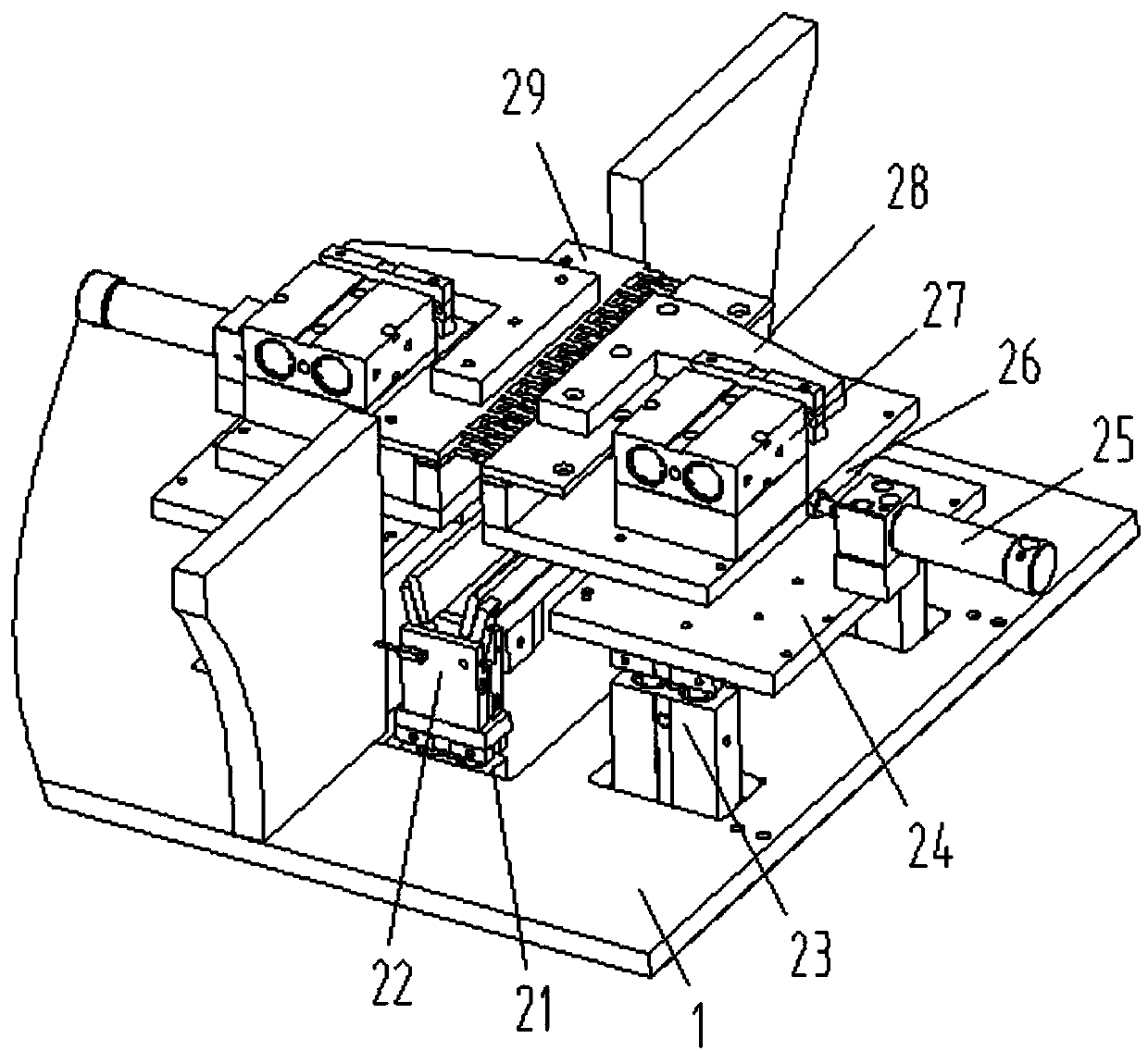 An automatic immersion tin machine with stable coil and no residue