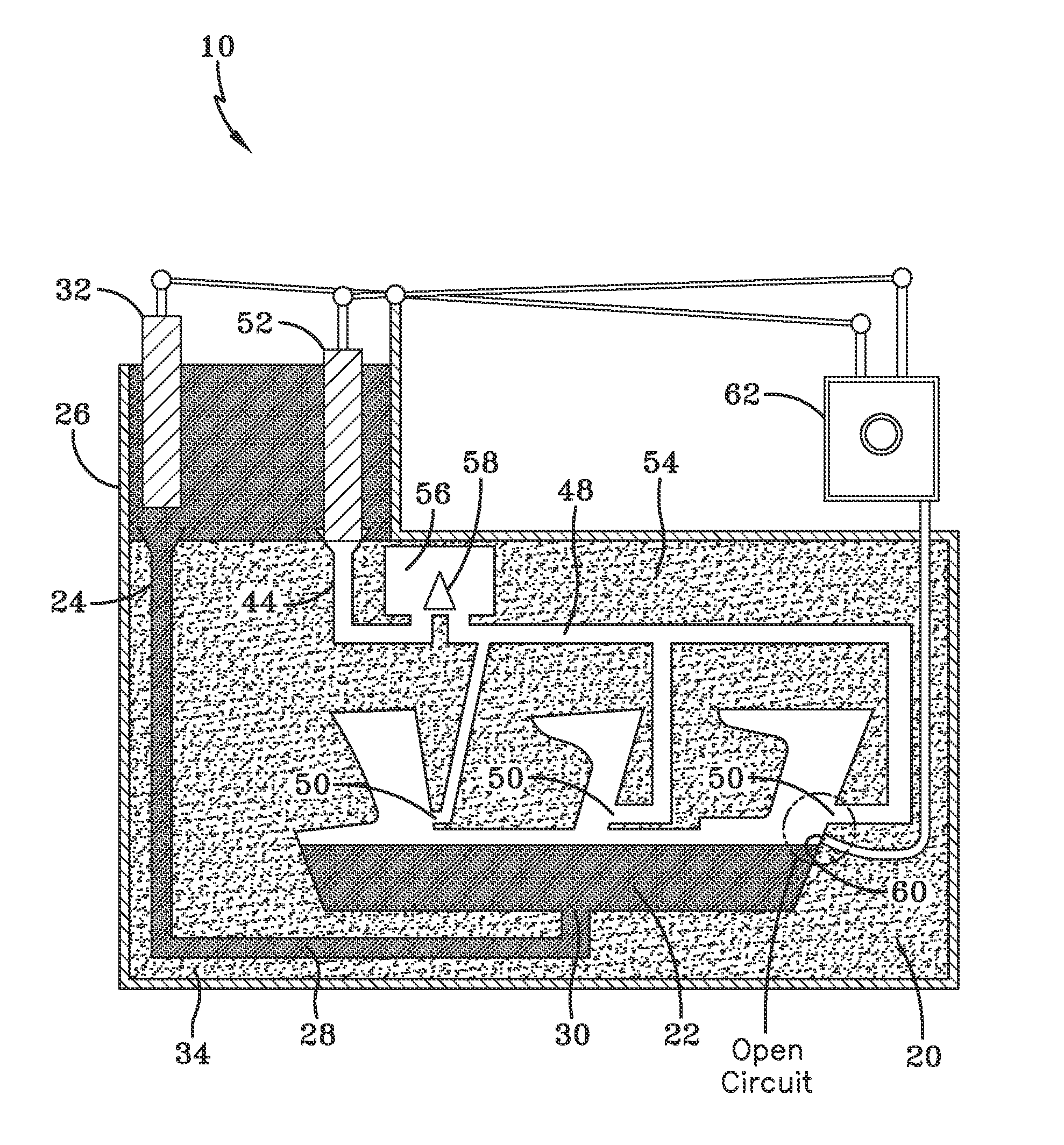 Sensor aided direct gating for metal casting