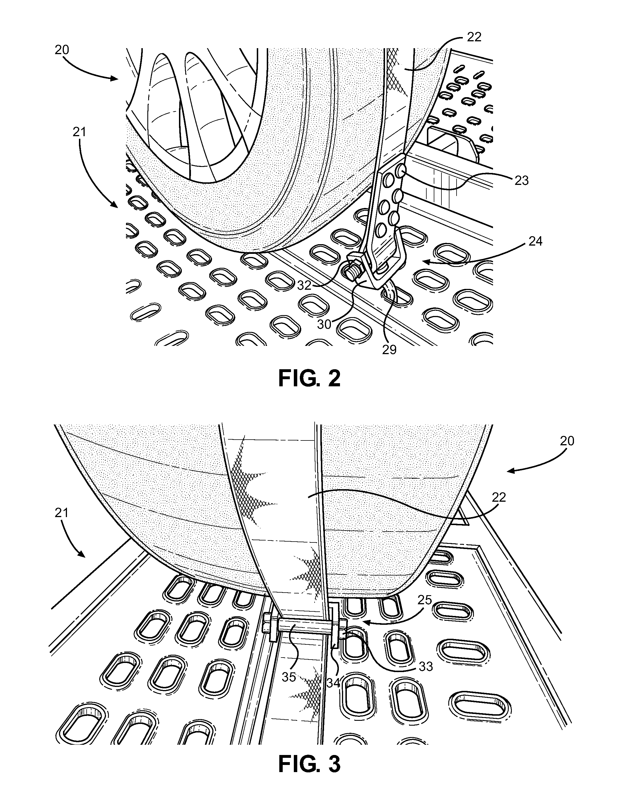 Vehicle Wheel Strap for Auto Carriers