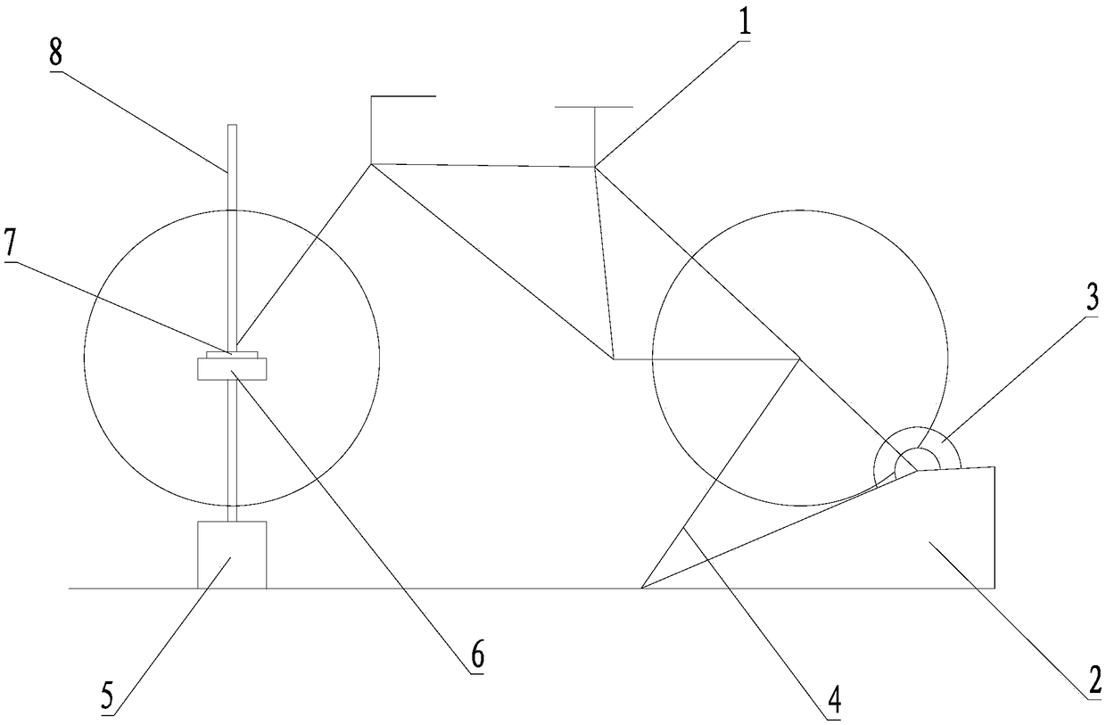 Simulated riding training system and training terminal