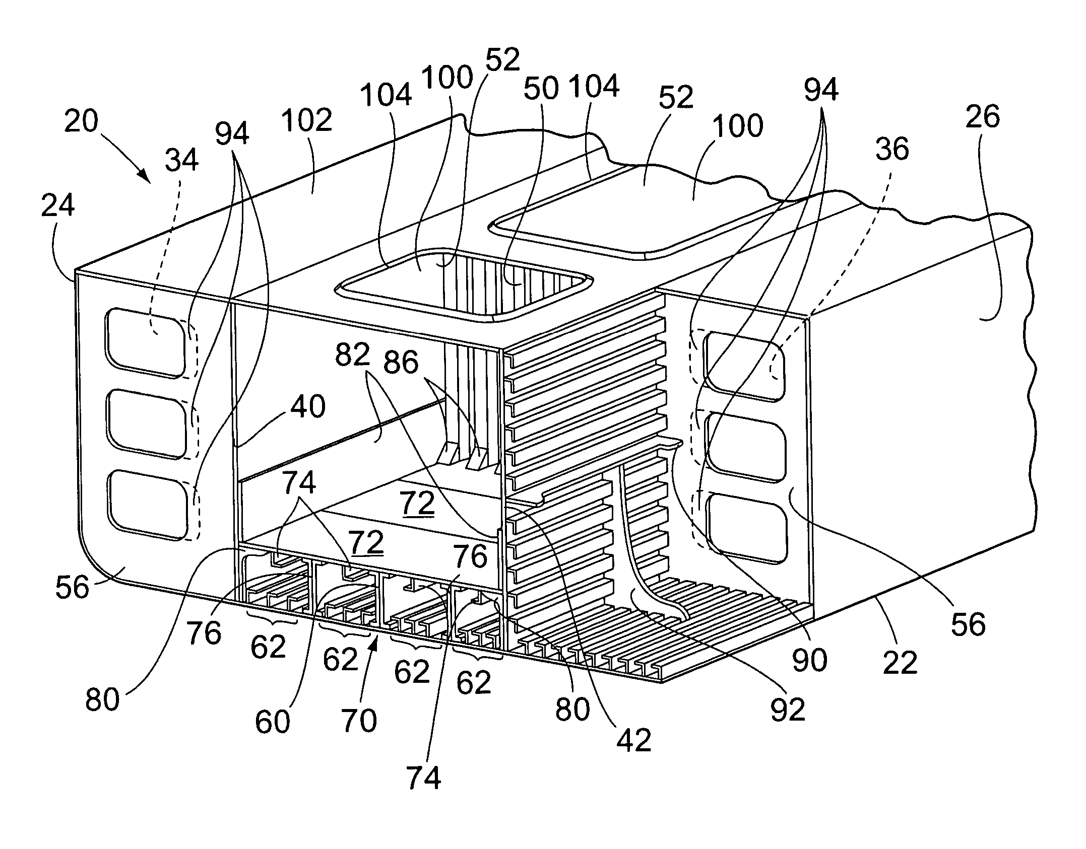 Double-hull ore carrying vessel conversion from single-hull oil tanker and method of performing the same