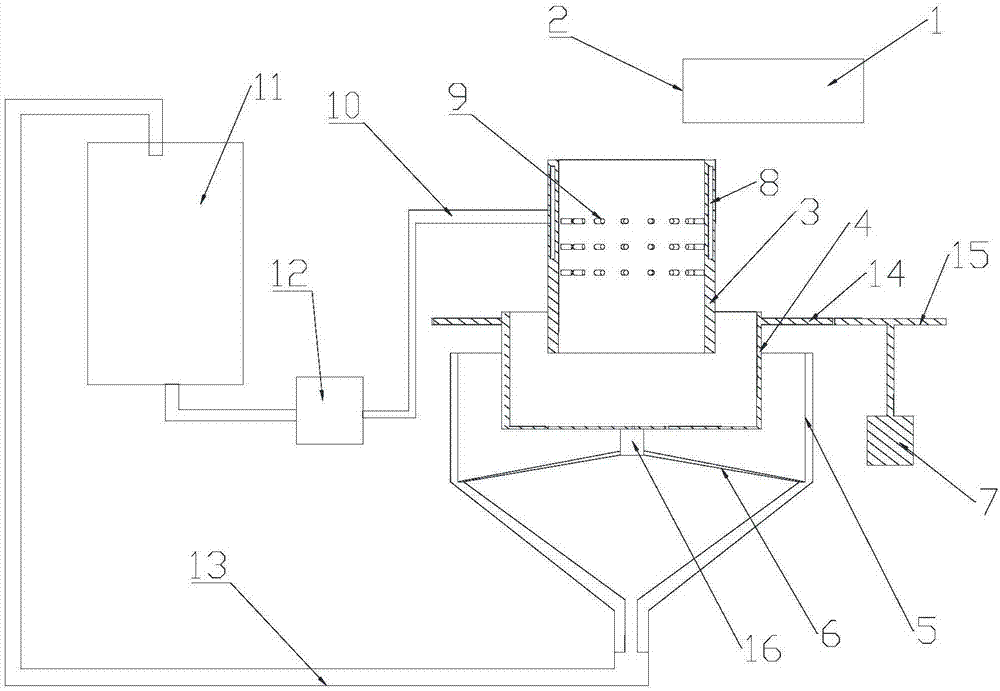 Fastener quenching device