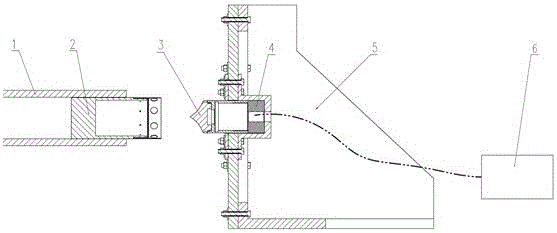 Novel air cannon equivalent loading test device