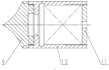 Novel air cannon equivalent loading test device