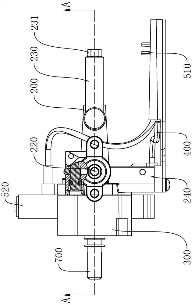 Plug valve and gas oven