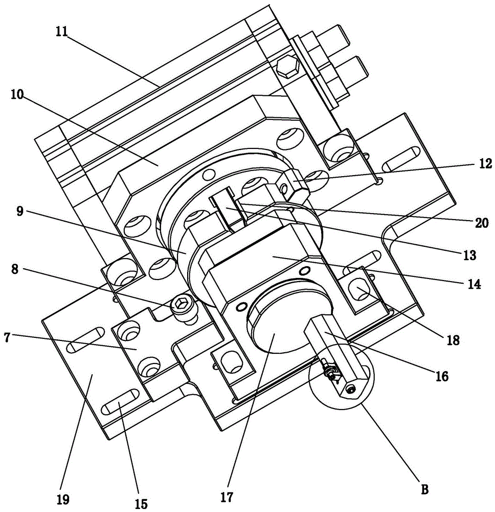 Shrapnel bending machine